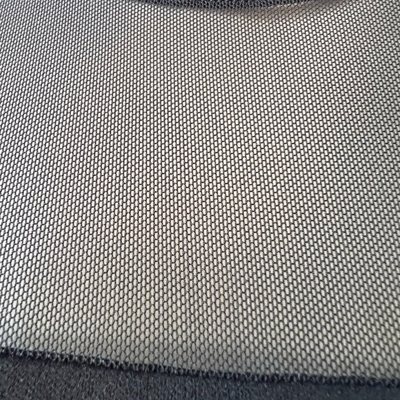 Premier Armor Black Semi-sheer top off the shoulders bell sleeve Dress Sz10 - Picture 9 of 10